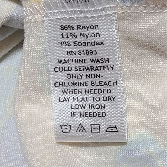 Isaac Mizrahi Live Yellow Paisley Sleeveless Dress Size Large - Picture 7 of 9